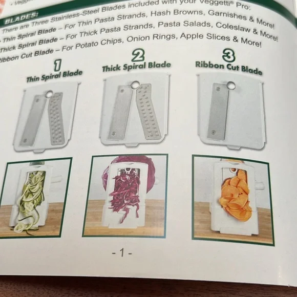 Veggetti Pro Vegetable Spiral Cutter - Picture 11 of 11